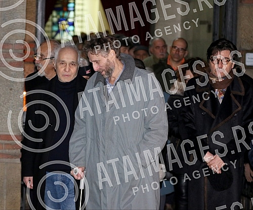 Burial - the cremation of the Serbian actress Neda Arneric held at the New Cemetery.Sahrana - kremacija srpske glumice Nede Arneric odrzana na Novom groblju.
