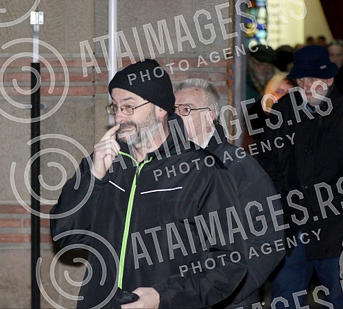 Burial - the cremation of the Serbian actress Neda Arneric held at the New Cemetery.Sahrana - kremacija srpske glumice Nede Arneric odrzana na Novom groblju.