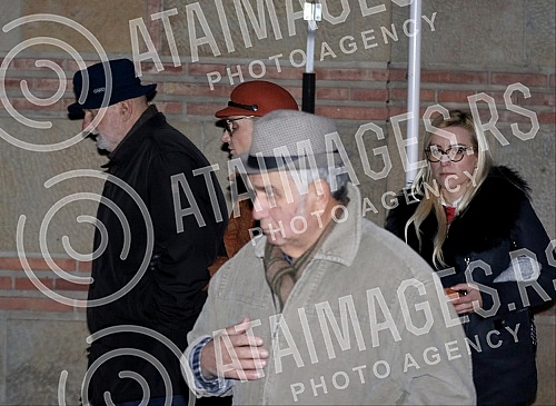 Burial - the cremation of the Serbian actress Neda Arneric held at the New Cemetery.Sahrana - kremacija srpske glumice Nede Arneric odrzana na Novom groblju.