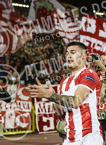 First round of group stage, Group H, of UEFA League Europa between FK Crvena zvezda and FC BATE Borisov held on stadium 