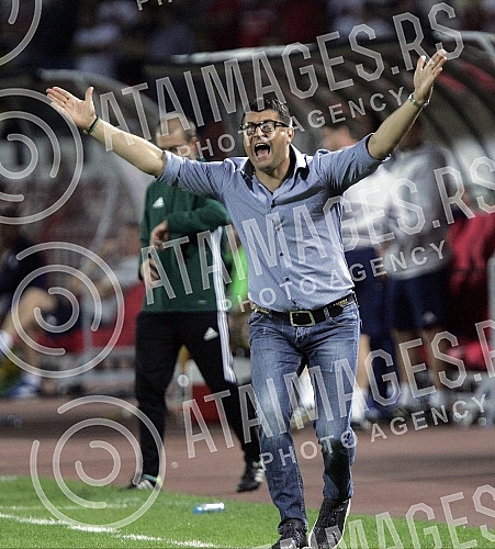 First round of group stage, Group H, of UEFA League Europa between FK Crvena zvezda and FC BATE Borisov held on stadium 