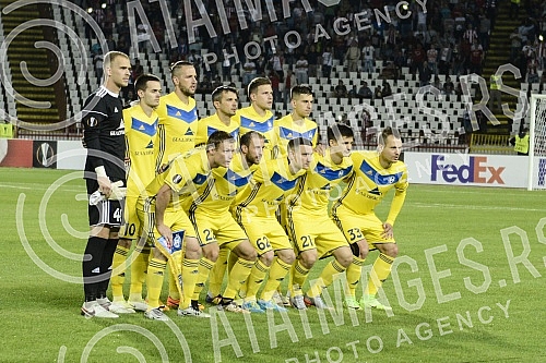 First round of group stage, Group H, of UEFA League Europa between FK Crvena zvezda and FC BATE Borisov held on stadium 
