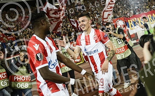 First round of group stage, Group H, of UEFA League Europa between FK Crvena zvezda and FC BATE Borisov held on stadium 