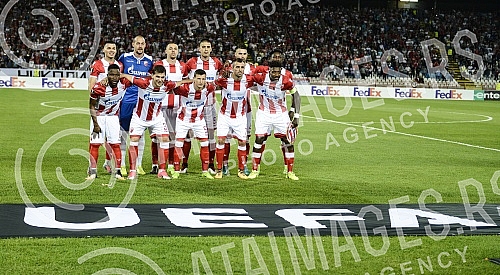 First round of group stage, Group H, of UEFA League Europa between FK Crvena zvezda and FC BATE Borisov held on stadium 
