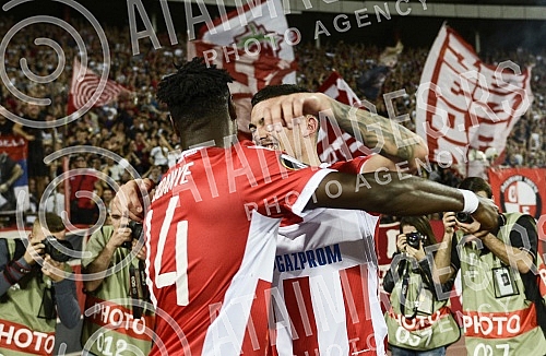 First round of group stage, Group H, of UEFA League Europa between FK Crvena zvezda and FC BATE Borisov held on stadium 