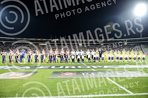 First round of group stage, Group H, of UEFA League Europa between FK Crvena zvezda and FC BATE Borisov held on stadium 