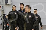 Press conference and ractice of football national team of Serbia.Pres konferencija i trening nacionalnog tima Srbije.