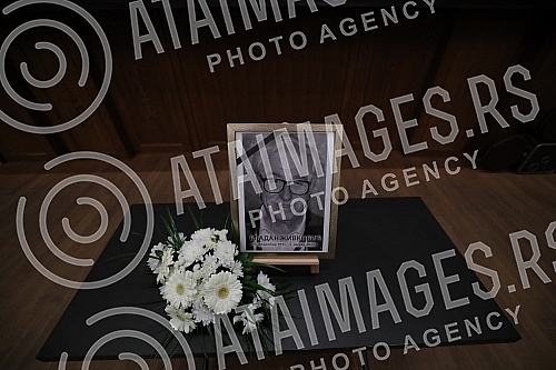 Commemoration on the occasion of the death of prominent drama artist Vladan Zivkovic was held at the Yugoslav Cinematheque.Komemoracija povodom smrti istaknutog dramskog umetnika Vladana Zivkovica odrzana je Jugoslovenskoj kinoteci.