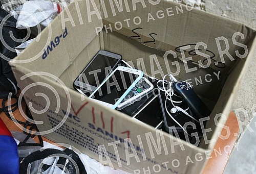 Passing the final exam in mathematics - a small graduation in elementary school Sveti Sava.Polaganje zavrsnog ispita iz matematike - mala matura u Osnovnoj skoli Sveti Sava.