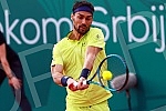 Serbia Open tennis tournament semifinal match between Fabio Fognini (ITA) and Andrey Rublev (RUS).Mec polufinala teniskog turnira Serbia Open izmedju Fabiija Fonjinija (ITA) i Andreja Rubljeva (RUS).