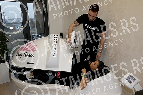 Singing couple Mia Borisavljevic and Bojan Grujic opened a fitness studio - 