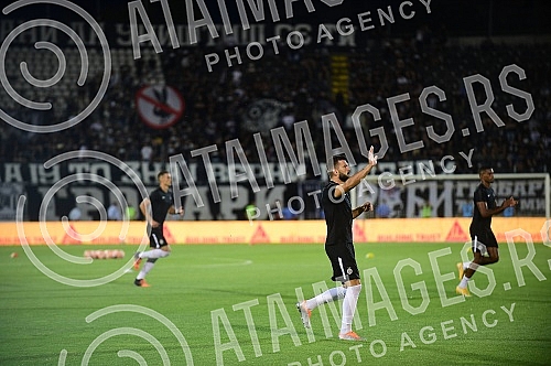 The match of the third round of qualification for the Europa League between FC Partizan and FC AEK Larnaca was played at the stadium of FC Partizan.Utakmica treceg kola kvalifikacija za Ligu Evrope izmedju FK Partizan i FK AEK Larnaka odigrana je n