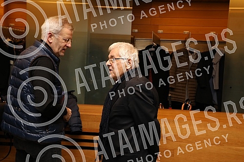 Premiere of the theater performance of Uncle Vanja held in the Yugoslav Drama Theater.Premijera pozorisne predstave Ujka Vanja odrzana u Jugoslovenskom dramskom pozoristu.