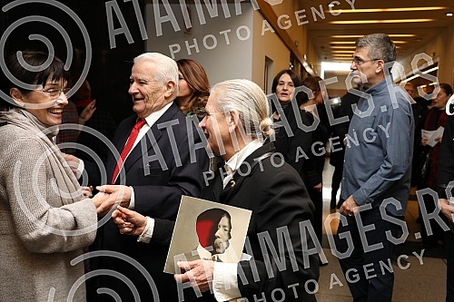 Premiere of the theater performance of Uncle Vanja held in the Yugoslav Drama Theater.Premijera pozorisne predstave Ujka Vanja odrzana u Jugoslovenskom dramskom pozoristu.