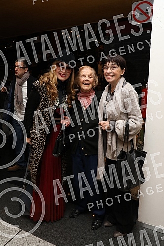 Premiere of the theater performance of Uncle Vanja held in the Yugoslav Drama Theater.Premijera pozorisne predstave Ujka Vanja odrzana u Jugoslovenskom dramskom pozoristu.
