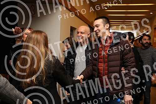 Premiere of the theater performance of Uncle Vanja held in the Yugoslav Drama Theater.Premijera pozorisne predstave Ujka Vanja odrzana u Jugoslovenskom dramskom pozoristu.
