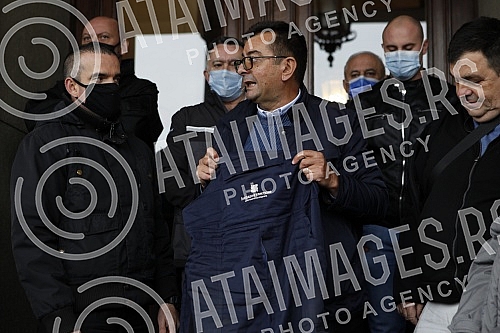 In front of the Belgrade City Assembly, the Movement for Reversal 