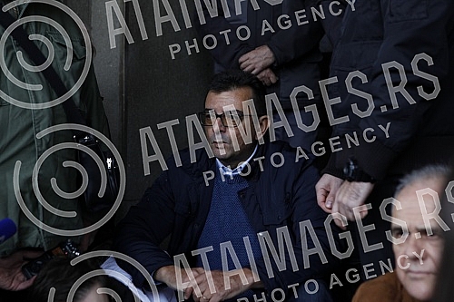 In front of the Belgrade City Assembly, the Movement for Reversal 