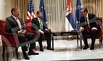 The President of the Republic of Serbia, Aleksandar Vucic, met with the US Deputy Assistant Secretary of State, Gabriel Escobar, and the European Union Special Representative for Belgrade-Pristina Dialogue and Other Western Balkans Regional Issues, M