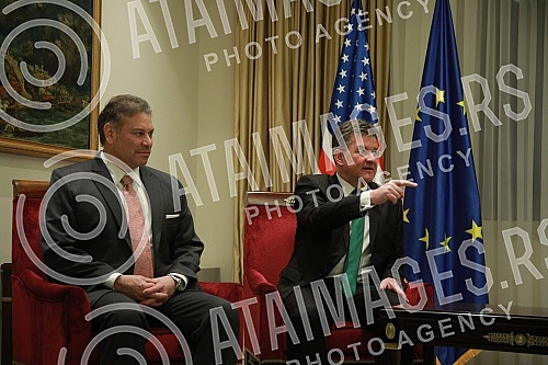 The President of the Republic of Serbia, Aleksandar Vucic, met with the US Deputy Assistant Secretary of State, Gabriel Escobar, and the European Union Special Representative for Belgrade-Pristina Dialogue and Other Western Balkans Regional Issues, M