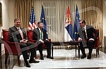 The President of the Republic of Serbia, Aleksandar Vucic, met with the US Deputy Assistant Secretary of State, Gabriel Escobar, and the European Union Special Representative for Belgrade-Pristina Dialogue and Other Western Balkans Regional Issues, M