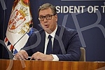 After the meeting with Serbs from Kosovo and Metohija, the President of the Republic of Serbia, Aleksandar Vucic, addressed the public and spoke about the negotiations in Brussels and the situation in Kosovo and Metohija.Posle sastanka sa Srbima sa