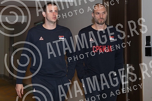 Gathering of the Serbian national team due to the qualifying cycle for going to Eurobasket 2021 and a press conference of selectors Igor Kokoskov at the Crowne Plaza Hotel.Okupljanje muske reprezentacija Srbije zbog kvalifikacionog ciklusa za odlaza