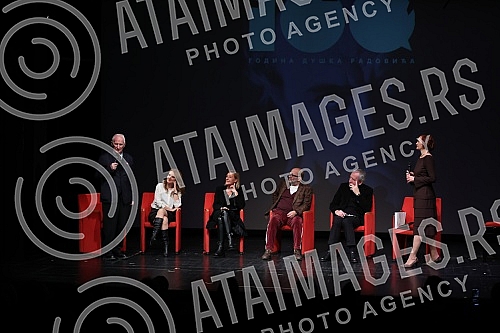 The great jubilee of 100 years since the birth of Dusko Radovic was celebrated in the Dusko Radovic Little Theatre.