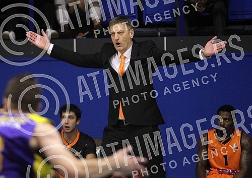 Basketball match between KK Dynamic and KK Teodo Tivat - Second (2nd) round of ABA League 2 held in sports hall Ranko Zeravica.Utakmica izmedju KK Dynamic i KK Teodo Tivat odigrana u hali Ranko Zeravica. Drugo kolo ABA Lige 2.