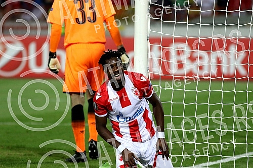 3rd round of UEFA Europa League match between FK Crvena zvezda and FC Arsenal held on stadium 