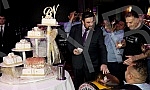 Celebration of birthday party Nebojsa Bojovic held at Hyatt hotel.Proslava rodjendana Nebojse Bojovica odrzana u hotelu Hyatt.