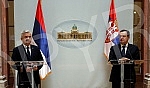 The president of the Assembly of Serbia Ivica Dacic met with the president of the National assembly of the Republika Srpska Nedeljko Cubrilovic in the House of the National assembly.Predsednik Skupstine Srbije Ivica Dacic sastao sa predsednikom Nar