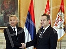 The president of the Assembly of Serbia Ivica Dacic met with the president of the National assembly of the Republika Srpska Nedeljko Cubrilovic in the House of the National assembly.Predsednik Skupstine Srbije Ivica Dacic sastao sa predsednikom Nar