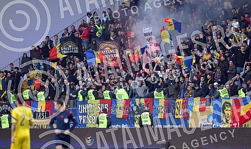 Kvalifikacije za Prvenstvo Evrope 2016 izmedju Rumunije i Farskih ostrva odigrano u Rumuniji (Romania - Faroe Islands European qualifiersmen's football).