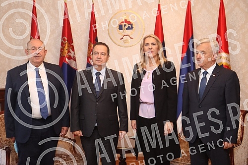 To mark the 30th anniversary of the National Assembly of the Republika Srpska, today the President of Srpska Zeljka Cvijanovic and the President of the National Assembly of Srpska Nedeljko Cubrilovic hosted the Speakers of the National Assembly of th