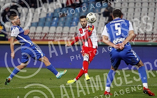 The match of the fourteenth round of the Linglong Tire Super League of Serbia between FK Crvena zvezda and FK Radnicki Nis was played at the Rajko Mitic Stadium.Utakmica cetrnaestog kola Linglong Tire Super liga Srbije izmedju FK Crvena zvezda i FK