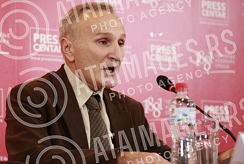 Press conference of Djokica Stanojevic, President of the Association of Gjakova with the topic: 