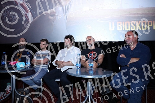 A press conference was held at the Tuckwood Cineplex cinema on the occasion of the cinema launch of the new hit film 