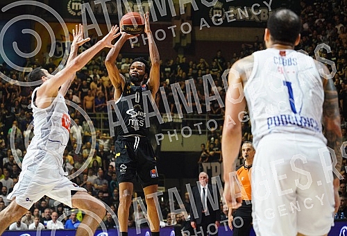 The third game of the semifinals of the AdmiralBet ABA League playoffs between BC Partizan NIS and BC Buducnost Voli took place in the Aleksandar Nikolic Hall.Treca utakmica polufinala plej-ofa AdmiralBet  ABA lige izmedju KK Partizan NIS i KK Budu