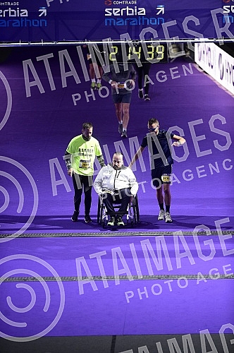 First Comtrade Serbia Marathon in front of the Stark Arena organized by the Athletic Federation of Serbia under the auspices of the City of Belgrade. Prvi omtrade Serbia Marathona ispred Stark arene u organizaciji Atletskog saveza Srbije pod pokrovi