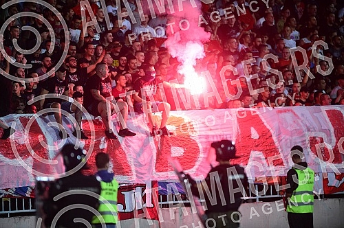The match of the 9th round of the Mozzart Bet Super League of Serbia, the 168th biggest derby between FK Partizan and FK Crvena Zvezda was played at the FK Partizan Stadium.Utakmica 9. kola Mozzart Bet Super lige Srbije, 168. veciti derbi izmedju F