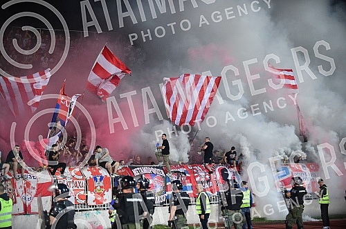 The match of the 9th round of the Mozzart Bet Super League of Serbia, the 168th biggest derby between FK Partizan and FK Crvena Zvezda was played at the FK Partizan Stadium.Utakmica 9. kola Mozzart Bet Super lige Srbije, 168. veciti derbi izmedju F