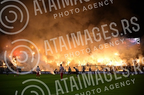 The match of the 9th round of the Mozzart Bet Super League of Serbia, the 168th biggest derby between FK Partizan and FK Crvena Zvezda was played at the FK Partizan Stadium.Utakmica 9. kola Mozzart Bet Super lige Srbije, 168. veciti derbi izmedju F