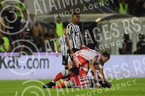 The match of the 9th round of the Mozzart Bet Super League of Serbia, the 168th biggest derby between FK Partizan and FK Crvena Zvezda was played at the FK Partizan Stadium.Utakmica 9. kola Mozzart Bet Super lige Srbije, 168. veciti derbi izmedju F