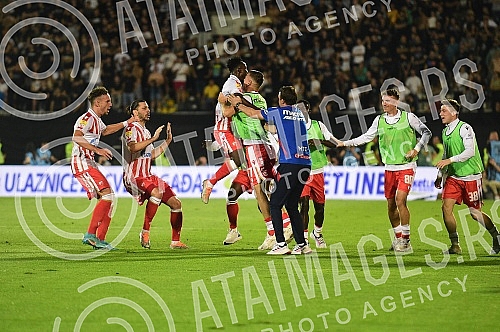 The match of the 9th round of the Mozzart Bet Super League of Serbia, the 168th biggest derby between FK Partizan and FK Crvena Zvezda was played at the FK Partizan Stadium.Utakmica 9. kola Mozzart Bet Super lige Srbije, 168. veciti derbi izmedju F