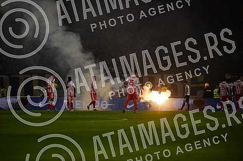 The match of the 9th round of the Mozzart Bet Super League of Serbia, the 168th biggest derby between FK Partizan and FK Crvena Zvezda was played at the FK Partizan Stadium.Utakmica 9. kola Mozzart Bet Super lige Srbije, 168. veciti derbi izmedju F