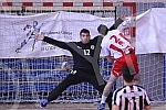 The match of the 14th round of the Handball Super League of Serbia between RC Red Star and RC Partizan.Utakmica 14. kola Rukometne super lige Srbije izmedju RK Crvena zvezda i RK Partizan.