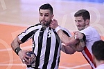 The match of the 14th round of the Handball Super League of Serbia between RC Red Star and RC Partizan.Utakmica 14. kola Rukometne super lige Srbije izmedju RK Crvena zvezda i RK Partizan.