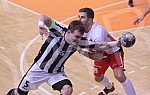 The match of the 14th round of the Handball Super League of Serbia between RC Red Star and RC Partizan.Utakmica 14. kola Rukometne super lige Srbije izmedju RK Crvena zvezda i RK Partizan.