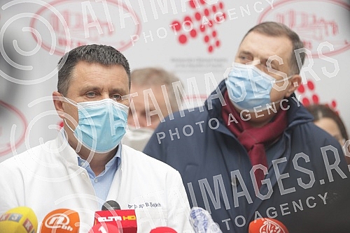 Serbian member and chairman of the Presidency of BiH Milorad Dodik said at a press conference, after he was released for home treatment from the University Clinical Center of Republika Srpska in Banja Luka, that this was the most difficult 25 days in